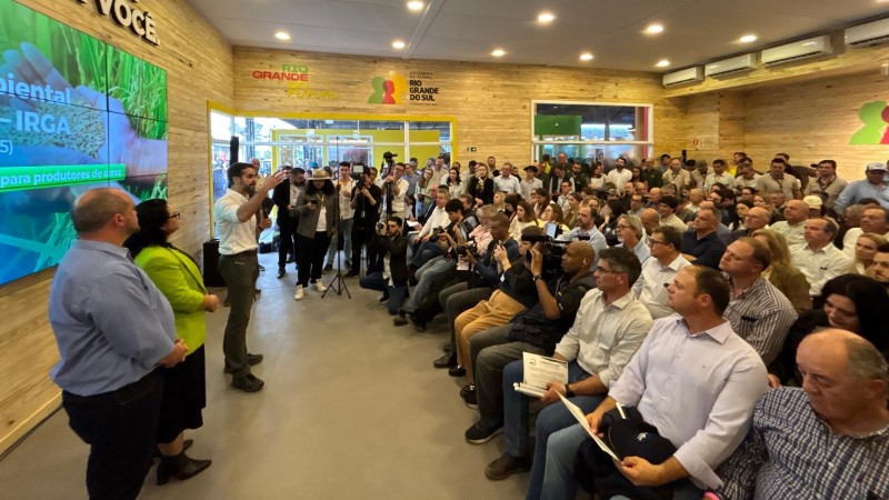 RS anuncia R$ 6 milhões para a produção sustentável de arroz
