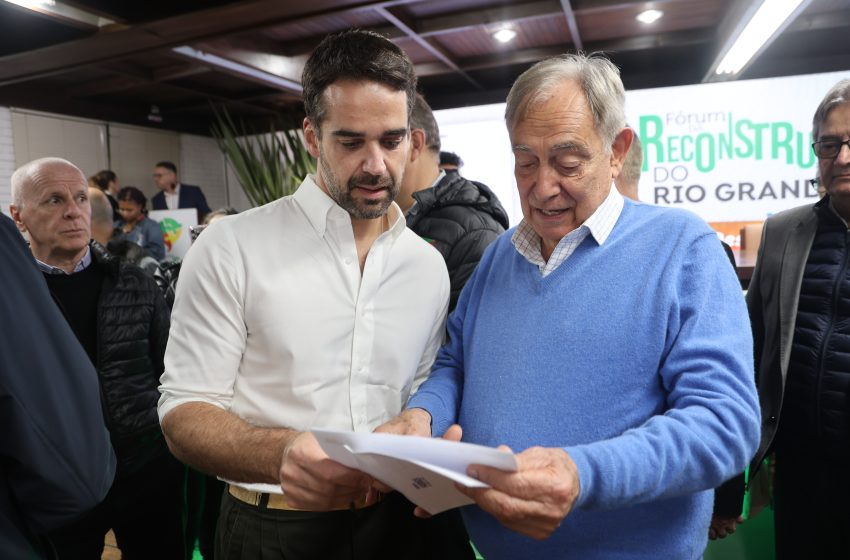 FIERGS entrega ao governador gaúcho estudo sobre impactos do ICMS na cadeia do arroz