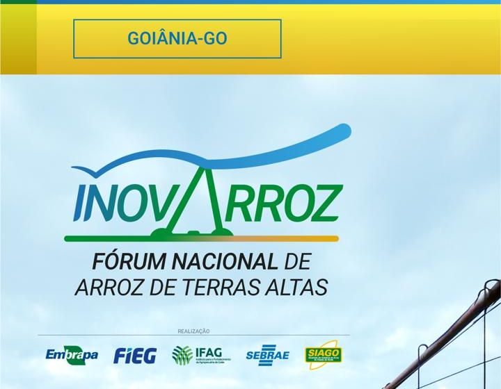 InovArroz – Fórum Nacional de Arroz de Terras Altas