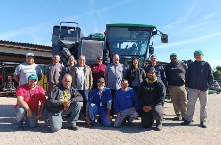 Atualmente, existem apenas três equipamentos com essa configuração dedicados à cultura do arroz no Brasil – Foto: Mayara Farias
