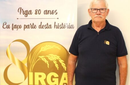 Ricardo Losekann é servidor do Irga há 39 anos – Foto: Sérgio Pereira/Irga