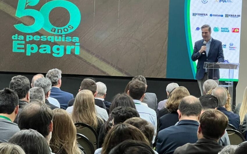 Epagri celebra 50 anos de pesquisas com evento sobre o futuro do setor