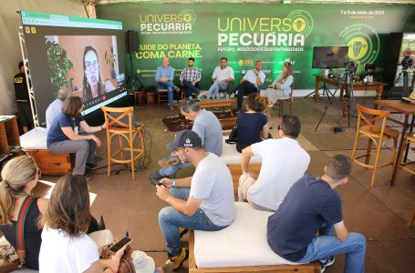 Espaço pecuária amplia debates sobre integração Lavoura-Pecuária na Abertura da Colheita. Foto: Paulo Rossi