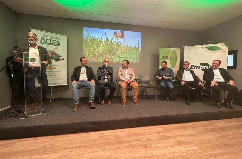 Abertura Oficial da Colheita do Arroz é lançada na Expointer com projeção de 25 mil visitantes