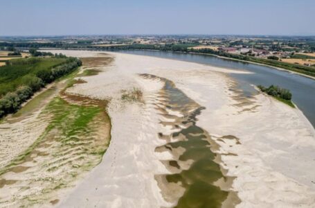 Rio do Pó: mais longo da Itália está na maior seca dos últimos 70 anos
