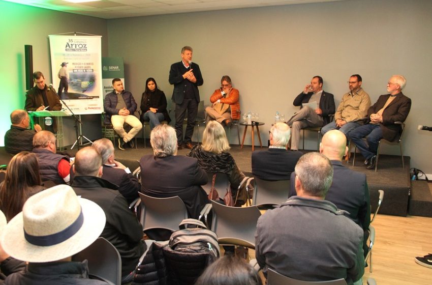  Embrapa, Federarroz e Senar-RS lançam 35ª Abertura da Colheita do Arroz na Expointer