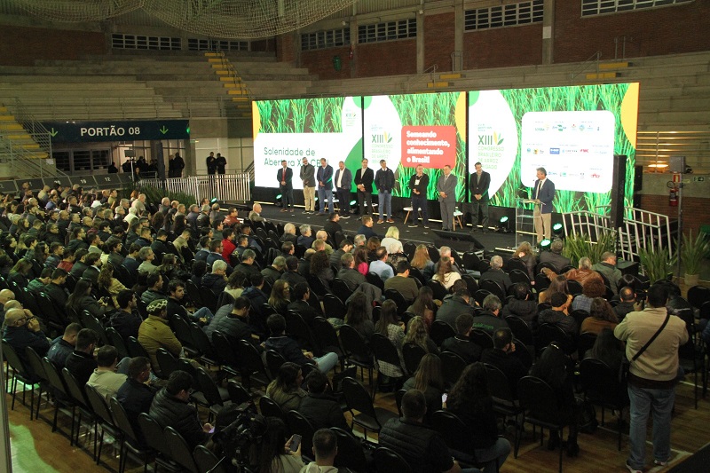  Congresso do Arroz abre primeiro dia de evento com 600 participantes