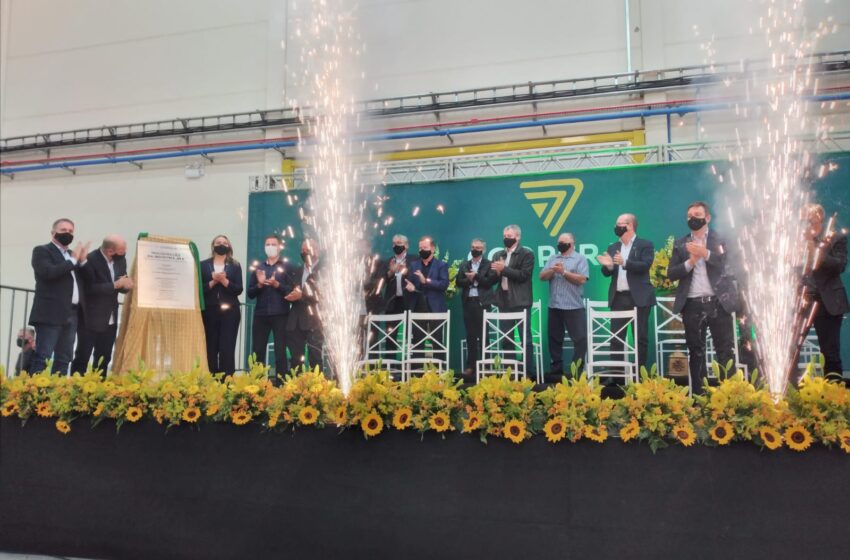  Cooperja inaugura sua nova indústria em Jacinto Machado
