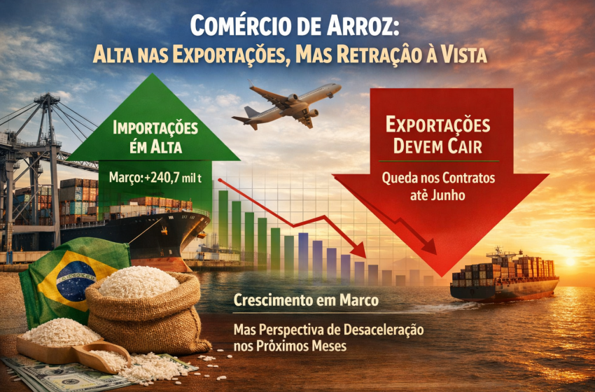 Arroz: mercado travado busca reação com apoio público e fim da colheita