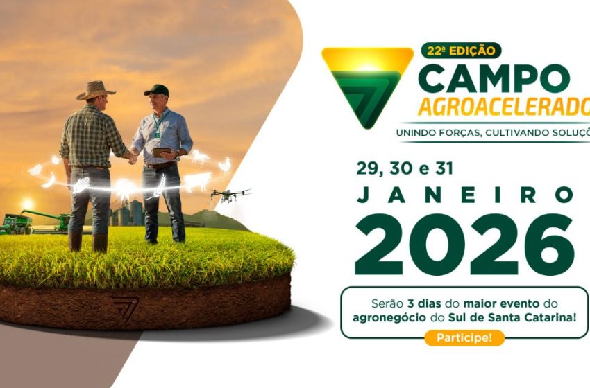  22ª edição do Campo Agroacelerador promete movimentar Jacinto Machado