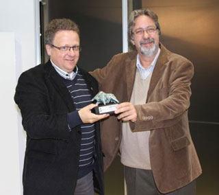  Presidente do Irga recebe prêmio Touro na 34ª Expointer