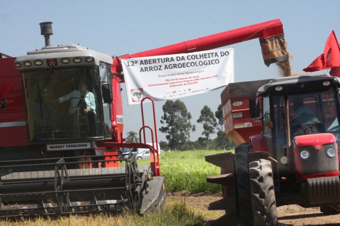  Presidente Dilma abre a Colheita do Arroz Agroecológico em Eldorado do Sul (RS)