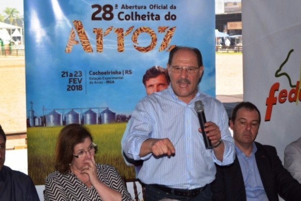  Abertura da Colheita do Arroz 2018 valoriza programação técnica