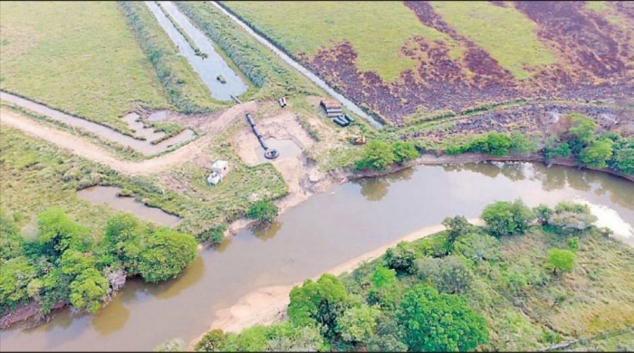  Informan supuesto desvío del caudal del río Yhaguy