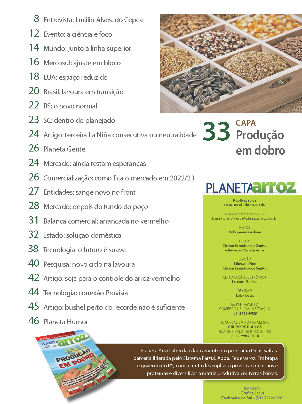 Muitas pragas, uma solução – Planeta Arroz