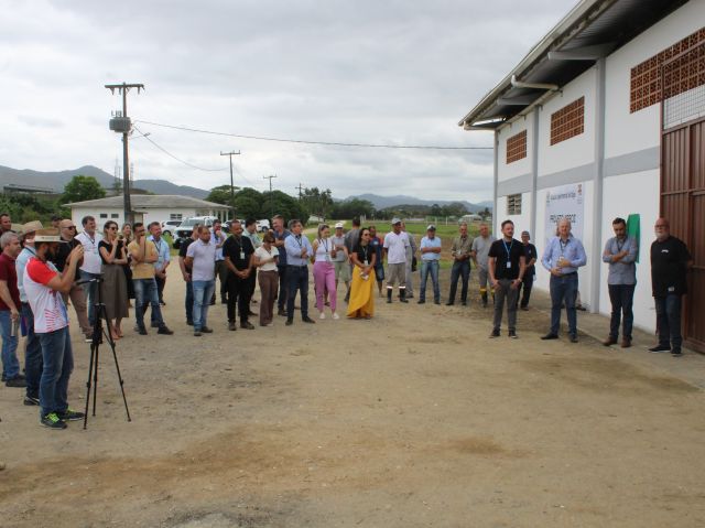  Epagri inaugura reforma da unidade arrozeira em Itajaí