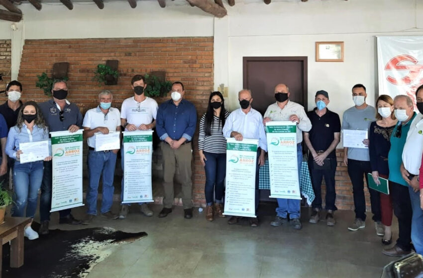  Produtores de Camaquã recebem o Selo Ambiental do Irga
